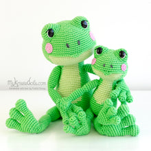 Afbeelding in Gallery-weergave laden, MINI Haakpatroon - Mini Kikker Kikkie