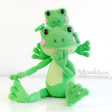 Afbeelding in Gallery-weergave laden, MINI Haakpatroon - Mini Kikker Kikkie