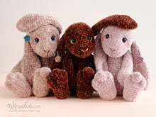 Load image into Gallery viewer, Yarn package Mini Easter bunny Babs Sand - Bohème Velvet