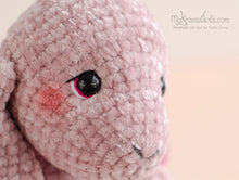 Load image into Gallery viewer, Yarn package Mini Easter bunny Babs Pink - Bohème Velvet