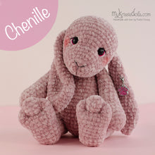 Load image into Gallery viewer, Yarn package Mini Easter bunny Babs Pink - Bohème Velvet