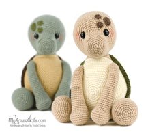 Load image into Gallery viewer, Crochet pattern - Turtle Speckled