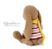 Load image into Gallery viewer, Crochet pattern - Easter bunny Babs