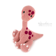Load image into Gallery viewer, Crochet pattern - Brontosaurus Babies
