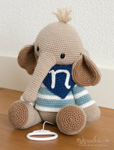 Load image into Gallery viewer, Crochet pattern - Elephant Nina