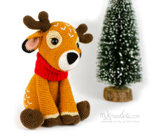 Load image into Gallery viewer, Crochet pattern - Reindeer Mia