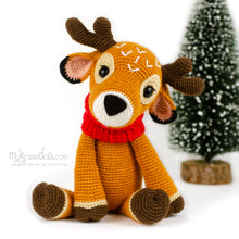 Load image into Gallery viewer, Crochet pattern - Reindeer Mia