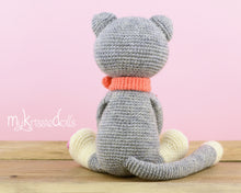 Load image into Gallery viewer, Crochet pattern - Kitty Meow