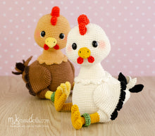 Load image into Gallery viewer, Crochet pattern - My Little Curly Chicks