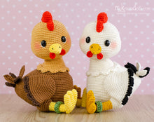 Load image into Gallery viewer, Crochet pattern - My Little Curly Chicks