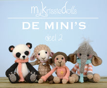 Afbeelding in Gallery-weergave laden, MINI Haakpatroon - Mini Mijn Kleine Pandabeer