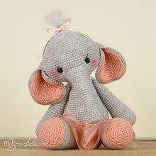 Load image into Gallery viewer, Crochet pattern - Elephant Nina