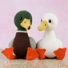 Load image into Gallery viewer, Crochet pattern - My Little Ducks