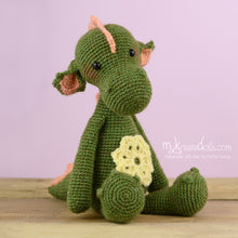 Load image into Gallery viewer, Crochet pattern - Dragon Julia
