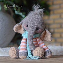Load image into Gallery viewer, Crochet pattern - Elephant Nina