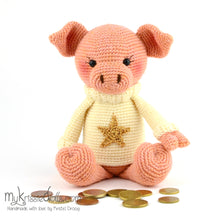 Load image into Gallery viewer, Crochet pattern - My Little Piggy Bank