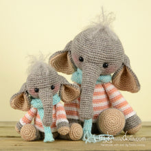 Afbeelding in Gallery-weergave laden, MINI Haakpatroon - Mini Olifantje Nina