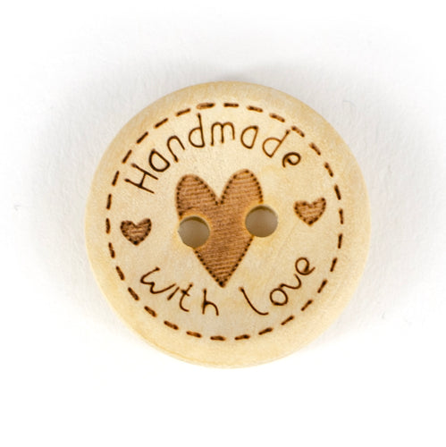 Handmade with love button