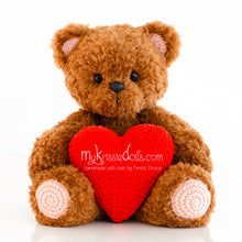 Afbeelding in Gallery-weergave laden, Haakpatroon - Teddybeertje Valentijn
