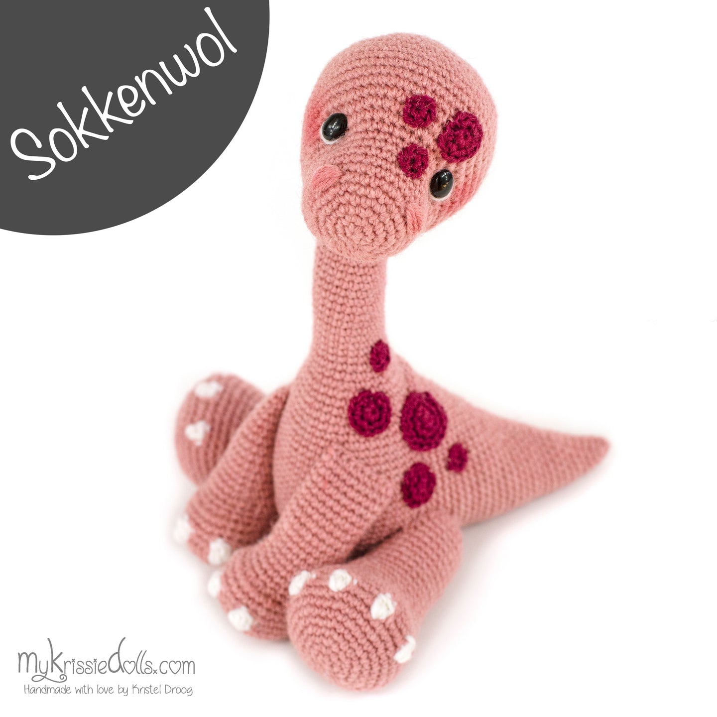 Garenpakket Brontosaurus Baby Roze