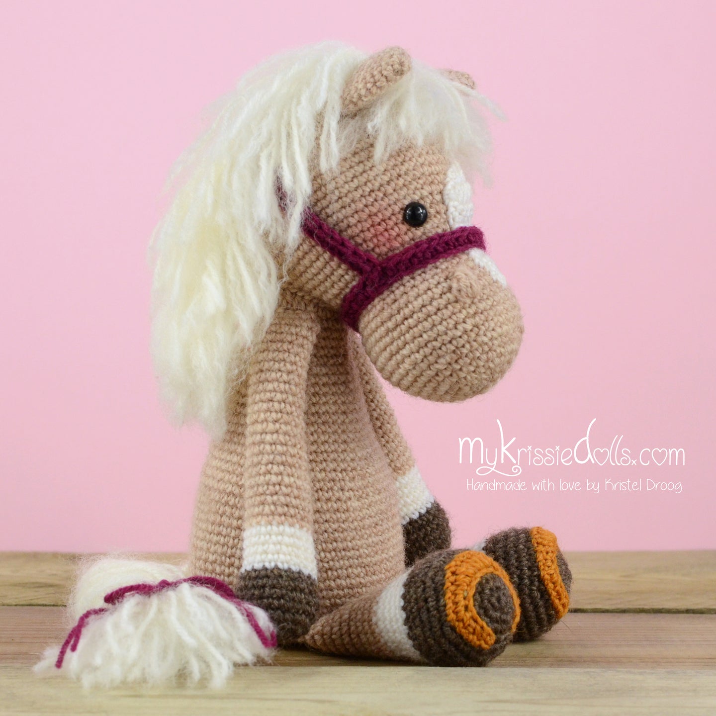 Yarn package Horse Piem - cream