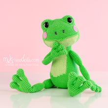 Load image into Gallery viewer, Crochet pattern - Frog Kikkie