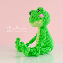 Load image into Gallery viewer, Crochet pattern - Frog Kikkie