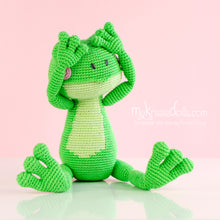 Load image into Gallery viewer, Crochet pattern - Frog Kikkie