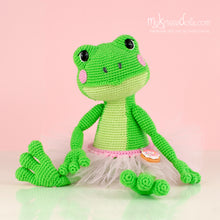 Load image into Gallery viewer, Crochet pattern - Frog Kikkie