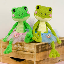 Load image into Gallery viewer, Crochet pattern - Frog Kikkie