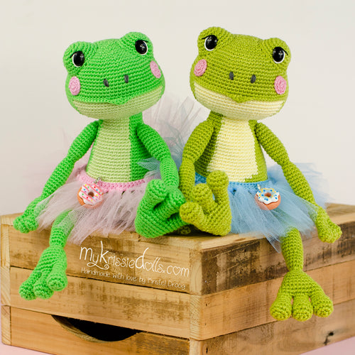 Crochet pattern - Frog Kikkie