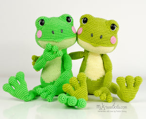 Crochet pattern - Frog Kikkie