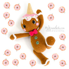 Laden Sie das Bild in den Galerie-Viewer, Häkelanleitung - Lebkuchenmann Pip