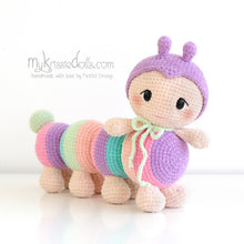 Afbeelding in Gallery-weergave laden, Haakpatroon - Regenboogrupsje Bowie