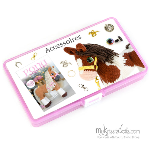 Accessoiredoosje Pony Amigurumi