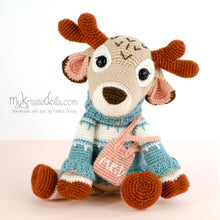 Load image into Gallery viewer, Crochet pattern - Reindeer Mia