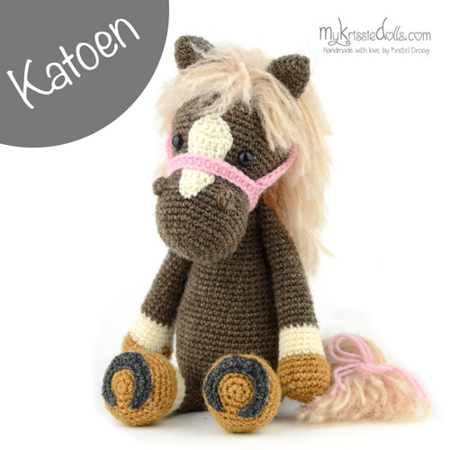 Yarn package Horse Piem Brown - Cotton