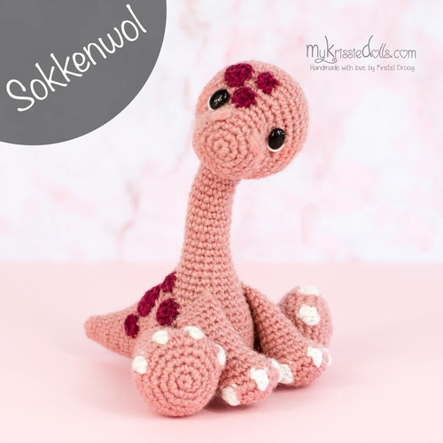 Yarn kit Mini Brontosaurus Baby