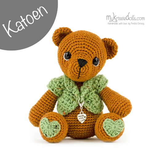 Yarn Package Mini Teddy Bear - Cotton