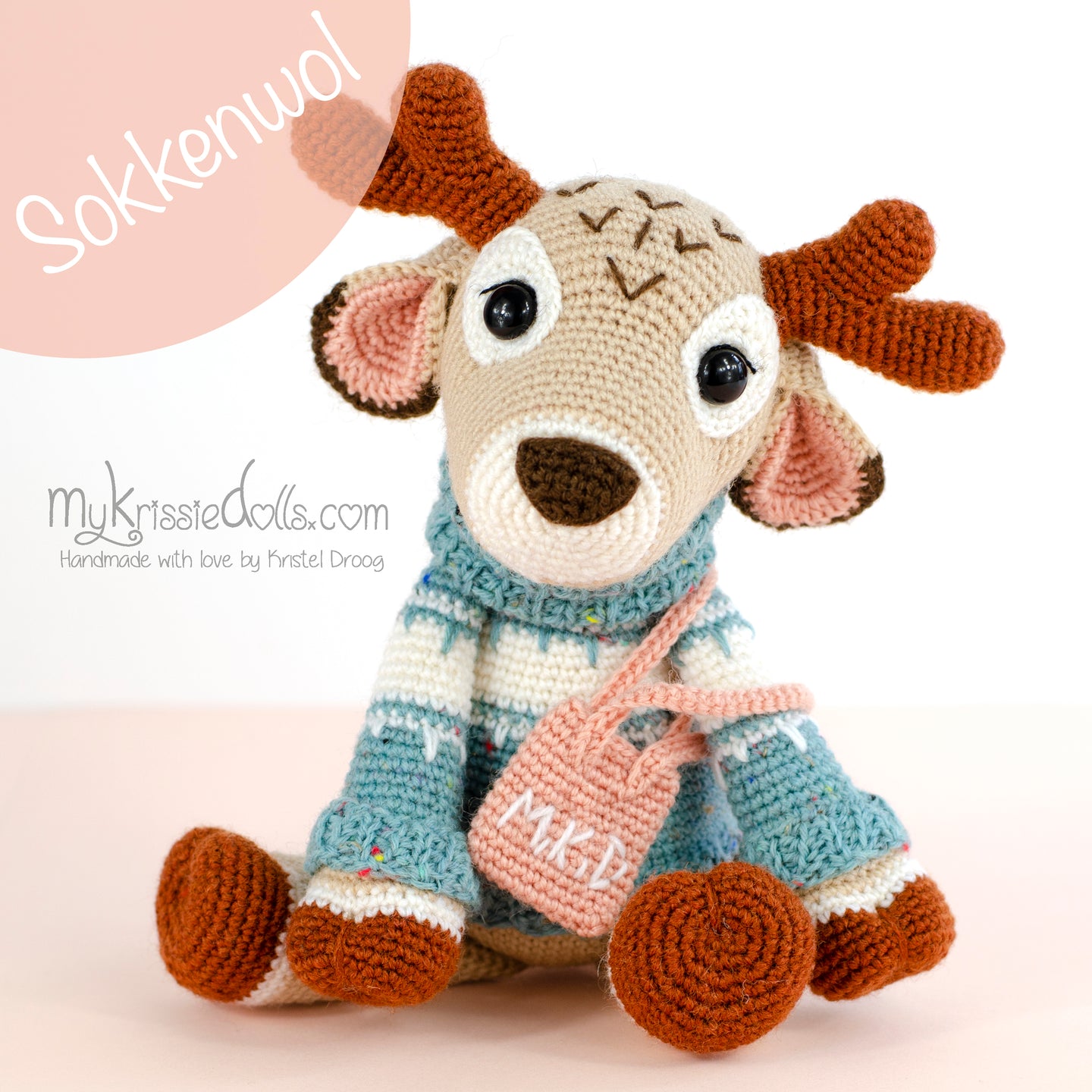 Yarn package Reindeer Mia - with sweater