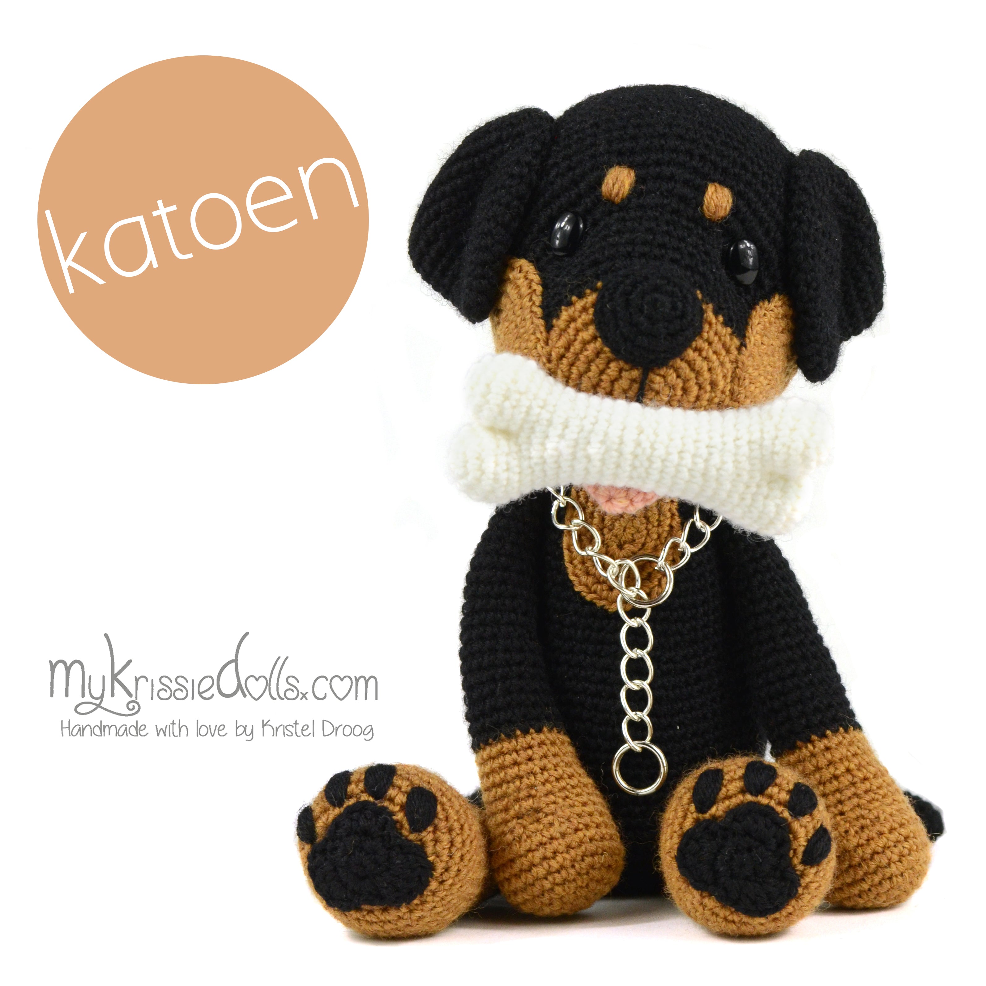 Yarn package Rottweiler Boris - Cotton – MyKrissieDolls