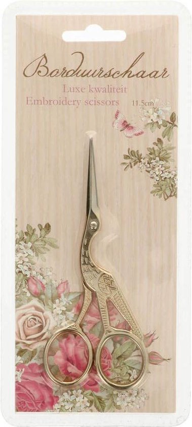 Embroidery scissors gold