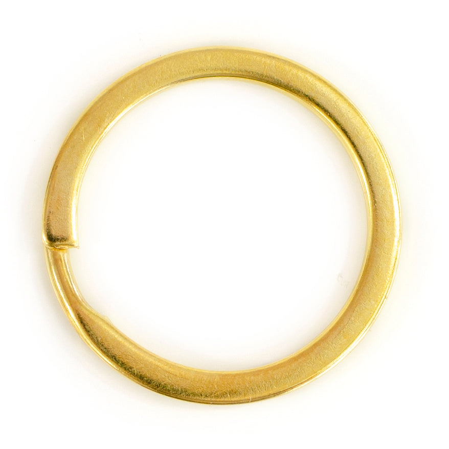 Split ring Gold 25 mm