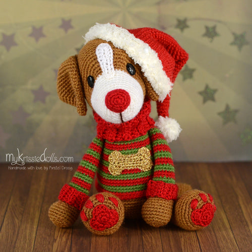 Haakpatroon - Kersthondje Twinkle